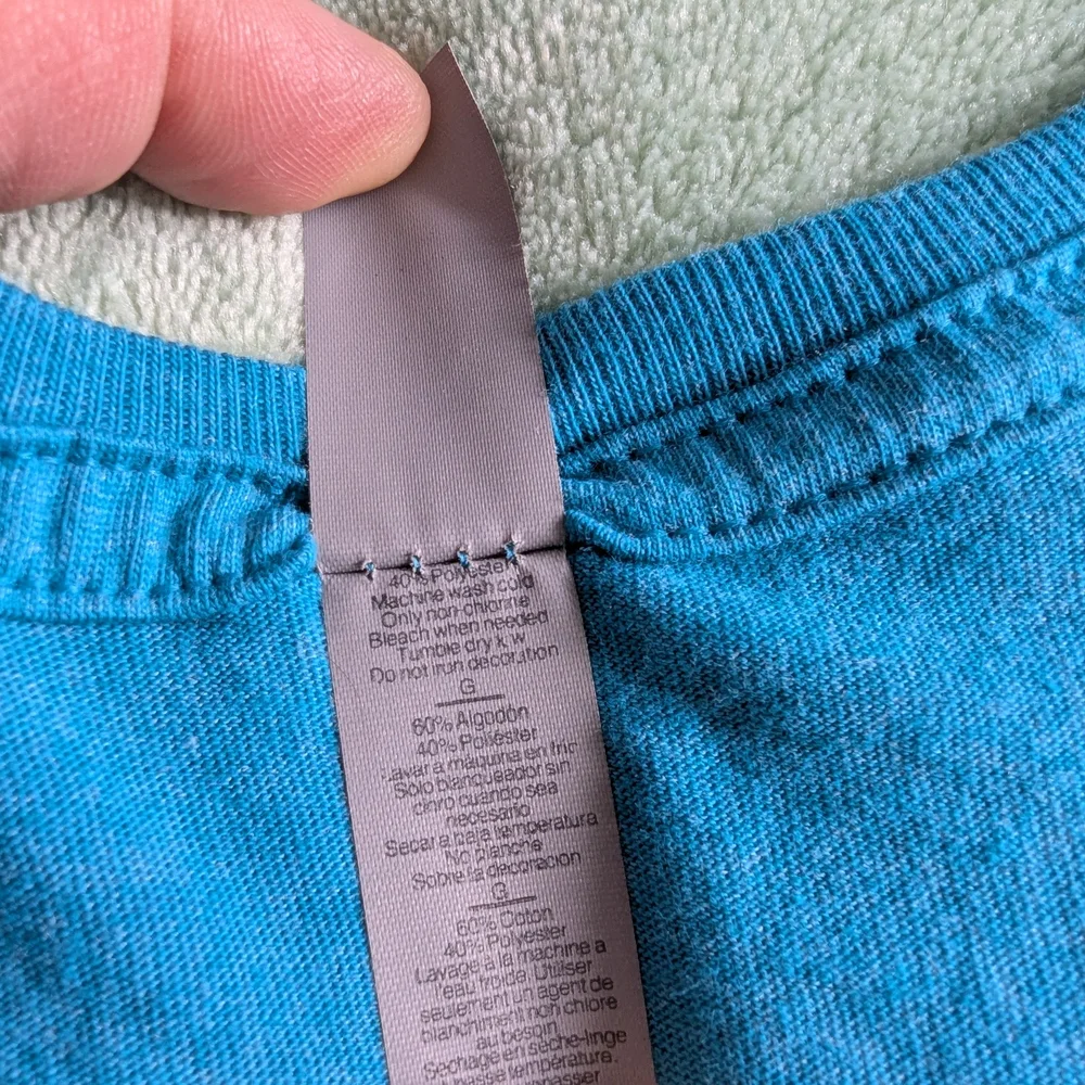 Salty B*tch Mermaid Anchor Tee Women's Large - Picture 3 of 4